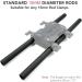 15mm Carbon Fiber Rods (17 Inch) for Follow Focus, Shoulder Rig, Matte Box - Pack of 2 - Buy Online on GoSupps.com