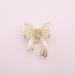 2PCS Delicate Pearl Bow Hair Claw Clips - Metal Hair Accessories for Girls and Women | DIY Headwear Accessory - Buy Online on GoSupps.com