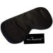 The Finest Life Pure Silk Sleep Mask Great for Sleep Eye Mask Blindfold Premium Quality with Adjustable Strap Sleeping Aid Perfect for Women and Men (Black)