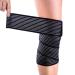 Knee Brace Extra Long Elastic Calf Compression Bandage Knee Wrap Support Sleeve for Men Women Running Basketball Sports