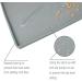 Waterproof Dog Food Mat XL - 24x16 inches Grey | Raised Edge Silicone Feeding Placemat for Large Dogs & Cats | Nonslip & Washable Tray for Food & Water - Buy Online on GoSupps.com