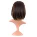 Buy MapofBeauty 12 Natural Short Straight Bob Wig - Brown Mixed Gold | Shop Internationally for Quality Hair Wigs - Buy Online on GoSupps.com