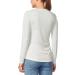 BALEAF Women's UPF50+ Sun Protection Long Sleeve Shirt - Medium, White - Buy Online on GoSupps.com