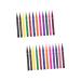 Beavorty 24 Pcs Eyeliner Pencil Matte Colored Eyeliner Eye Beauty Pencil Liquid Eyeliner Set Makeup Painted 1 count (Pack of 1) As Shownx2pcs