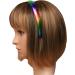 Ladies Girls Childrens Metallic Look Rainbow Colour 2.5cm Wide Hair Band Alice Band - Buy Online on GoSupps.com