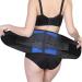 S-6XL Back Bandage Men Women Waist Support Belt Large Size Double Pull Lumbar Decompression Belt For Stabilizing The Lumbar Vertebrae During Sports And Work (Color : Blue Size : Small) Small Blue