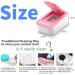 OFONE Ultrasonic Contact Lens Cleaner Case - Portable Cleaning Machine for Soft/Hard RGP Lenses - Travel-Friendly (Pink) - Buy Online on GoSupps.com