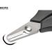 Booms Fishing S01 Braided Line Scissors Cutter | Saltwater/Freshwater Shears with Retractor | Black Serrated Fishing Tool - Buy Online on GoSupps.com