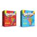 The Jel Sert Company Skittles Singles to Go Drink Mix Variety Pack Sugar Free - 30 Sticks & Skittles Singles To Go Tropical Flavors Variety Pack