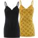 MANCI Nursing Tank Cami Women's Maternity Pajama Top Sleep Bra for Breastfeeding - S Black+Yellow - Buy Online on GoSupps.com