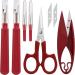 Sewing Seam Ripper & Thread Cutter with Tailors Chalk Fabric Markers - Tracing Tools - Buy Online on GoSupps.com