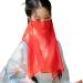 Lady Face Veil Chinese Style Ancient Oriental Beauty Mystery Princess Mask Traditional Hanfu Costume Belly Dance Accessories (15# Red)