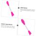 Ipetboom Skincare Tools 1 Film Stick Set Silicone Brush Double-head Applicator Brush Brush Brush Skin Care Beauty Tool Double-head Brush Portable Brush Purple Cosmetic Care Brush Plastic - Buy Online on GoSupps.com