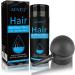 Hair Fibres with Pump Application Hair Thickening Products for Men Women Premium Hair Powder Professional Hair Spray for Thinning Hair & Bald Spots Medium Brown