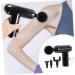 Partykindom Portable Fascia Gun - USB Metal Handheld Massage Device | International Shipping - Buy Online on GoSupps.com