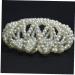 Hair Pearl Net Ballet Crochet Hair Covers Bun Ornament Hair Accessories with Crystal for Female - Buy Online on GoSupps.com
