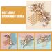 DEARMAMY Hair Comb Flower Rhinestone Hair Decoration Bride Hair Side Comb Hair Accessory - Buy Online on GoSupps.com