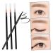 Beavorty Eyelash Brush 50pcs Disposable Eyeliner Brush Gel Eyeliner Brush Disposable Eyeliner With Hat Miss