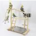 Holzsammlung Bird Playground Wooden Parrot Stand Bird Play Stand Parrot Perch Stand with Ladder Bird Play Gym Toy Cage Accessories for Small Middle Parakeets Cockatiels Finches Budgie Lovebirds #17 - Buy Online on GoSupps.com