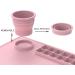 Silicone Craft Mat 20x 16 with Detachable Collapsible Cup- Non-Stick Art Mat for Crafts, Painting, Resin Casting - Buy Online on GoSupps.com