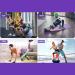 Premium Resistance Bands Set for Yoga & Fitness Elastic Stretch Workout Equipment for Men & Women - Buy Online on GoSupps.com