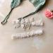 JWICOS 2Pcs Bride Wedding Lace Garters - White Bridal Leg Band for Women | Bridal Accessories - Buy Online on GoSupps.com