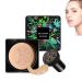 znvwki Tri Color Mushroom Head Air Cushion BB Cream Concealer Moisturizing Air Cushion CC Cream Kakaxi Mushroom Head Air Cushion CC Cream Long Lasting Matte Concealer (natural color)