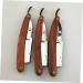 Beaupretty 3pcs Manual Razor Set - Safe Metal Shaver for Men with Double-Sided Wooden Handle - International Shipping Available - Buy Online on GoSupps.com