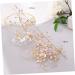 Beaupretty 1pc Flower Hair Accessories for Bridals Flower Hair Clips Crystal Hair Clips Rhinestone Side Hair Clips Wedding Women Barrettes Wedding Barrettes Hair Pin Bride Fashion - Buy Online on GoSupps.com