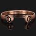 Holistic Magnets Solid Copper Magnetic Bracelet Men Women Copper Bangle High Power Neodymium Magnets Unisex Adjustable HPC - M: Wrist 16–19.5cm/6.3–7.7” - Buy Online on GoSupps.com