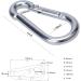OWAYOTO 4 Inch Carabiner Clip 2pcs - Heavy Duty Spring Snap Hook for Hammocks, Punching Bags, Swing Chairs - Ideal for Camping, Hiking, and Gym Equipment - Buy Online on GoSupps.com