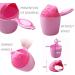 Baby Rinse Cup - Rinse Shampoo Rinser for Infant Bath Time (Bear-Pink) - Buy Online on GoSupps.com