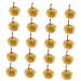 LIFKICH 20pcs Simulated Mini Pumpkin Artificial Pumpkin Decoration Halloween Pumpkin Decoration Artificial Harvest Decoration Giraffe Decor Pumpkins Model Photo Props Manual Decorate Foam As Shown 2.2X3.4CM