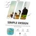 CYYHGD 2pcs Loose Powder Storage Box Dusting Powder Gift Tin Decorative Flower Tea Jar Tea Stash Candy Tin Puff Candy Decor Loose Powder Storage Jar Blue and White Porcelain Tinplate Food - Buy Online on GoSupps.com