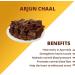 Arjun Ki Chaal (500 g) | Arjun Chaal | Arjun Bark | Terminalia Arjuna Dry - Buy Online on GoSupps.com