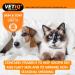 VetIQ Skin & Coat 250ml Promotes Healthy Skin & Coat with Omega 3 Oil Dog Grooming Supplement Helps Reduce Shedding Dog & Cat Supplements For Dry Itchy Skin - Buy Online on GoSupps.com