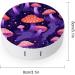 Shop Purple Mushroom Contact Lens Case with Mirror - Portable & Cute Travel Kit for Eye Contacts - Buy Online on GoSupps.com