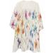 Shop Botanical Flower Barber Cape - Adjustable Hair Cutting Cape for All Ages | Colorful Spring Design | 55x63 Inch Lilac Linen - Buy Online on GoSupps.com