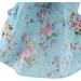 HshDUti Sweetie Bowknot Dog Dresses For Small Dogs Cats Princess Doggie Shirts Girls Puppy Shirt Spring Summer Dog Clothes Flower Print Cotton Dog Costume Outfit Blue S S Blue - Buy Online on GoSupps.com