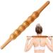 Eastuy Muscle Roll - Universal Wood Roller Massage Device for Sore & Tense Muscles | Double-Sided Slotting with 6 Rotary Rollers - Buy Online on GoSupps.com