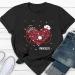 Personalized RN Graduation Shirt | Funny Nurse Gifts | Cute Heart Themed T-Shirt | Custom Name Medical Tee for Nurse's Day | Multi-Color Options - Buy Online on GoSupps.com