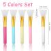 30 Pieces Silicone Face Mask Brushes | Soft Applicators for Mud Masks & Beauty Tools | 5 Colors Available - Buy Online on GoSupps.com
