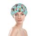 Waterproof Donuts Pug Shower Cap for Women - Reusable Luxury Fashion Bath Hair Cap - Elastic & Easy to Wear - Suitable for All Hair Types - Color 3 - Buy Online on GoSupps.com