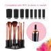 Premium Electric Makeup Brush Cleaner & Dryer Set | Hangsun Cosmetic Cleaning Tool with 8 Rubber Collars | Wash & Dry in Seconds - White - Buy Online on GoSupps.com