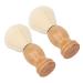 Premium Wooden Beard Brush & Comb Set | Mini Shaving Brush & Soft Mustache Brush for Travel | Perfect for Home Use - Shop Now! - Buy Online on GoSupps.com