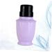 Housoutil Travel Pump Bottle Alcohol Dispenser Bottle Nail Remover Bottle Press Pump Bottle Travel Dispenser Push down Liquid Dispenser Empty Purple Nail Polish Cosmetic medium Purple - Buy Online on GoSupps.com