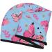 Hair Towel Wrap with Button - Quick Drying Towel Turban for Girls - Butterfly Design - Buy Online on GoSupps.com