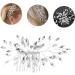 Angoily Hair Accessories Bride Hairpin Flower Girl Zinc Alloy - Buy Online on GoSupps.com