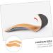 KALLORY Orthopedic Insoles - High Arch Foot Pads Silicone Gel Support Breathable Leather Bracers for Arch Correction - Comfortable & Durable Foot Arch Support (24x8x2.6cm - Buy Online on GoSupps.com