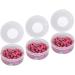 Nail Art Sanding Caps Dead Skin Removal Manicure Polishing Grinding Bands with Storage Box Small (Rose Red) - Buy Online on GoSupps.com